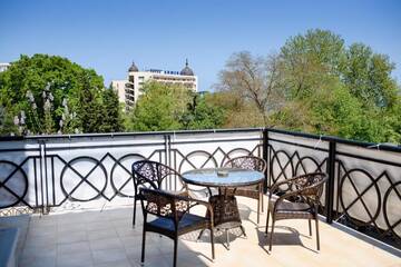 Фото номера Апартаменты с 2 спальнями и террасой — «Иглика» Апарт-отели Sea View Rental Iglika Apartments г. Золотые Пески 22