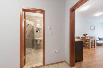 Фото номера Апартаменты с 1 спальней и видом на море Апарт-отели 1-st Line Izvora Sea View Apartments on Golden Sands г. Золотые Пески 14