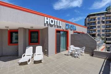 Фото номера Апартаменты Делюкс с 1 спальней Апарт-отели 1-st Line Izvora Sea View Apartments on Golden Sands г. Золотые Пески 8