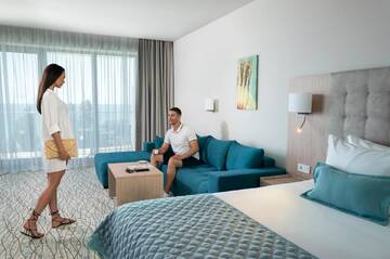 Фото номера Улучшенный двухместный номер с 1 кроватью Отель Astoria Mare All Inclusive г. Золотые Пески 3