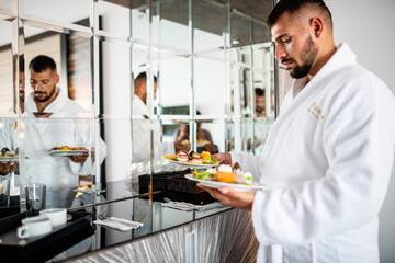 Фото номера Premium Room with Balcony (2 Adults + 3 Children) Отель Prestige Deluxe Hotel Aquapark Club- All inclusive г. Золотые Пески 24