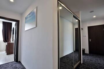 Фото номера Two-Bedroom Deluxe Suite with Balcony Отель Prestige Deluxe Hotel Aquapark Club- All inclusive г. Золотые Пески 27