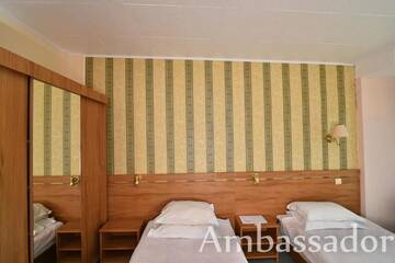 Фото номера Двухместный номер с 2 отдельными кроватями Отель Hotel Ambassador г. Золотые Пески 7