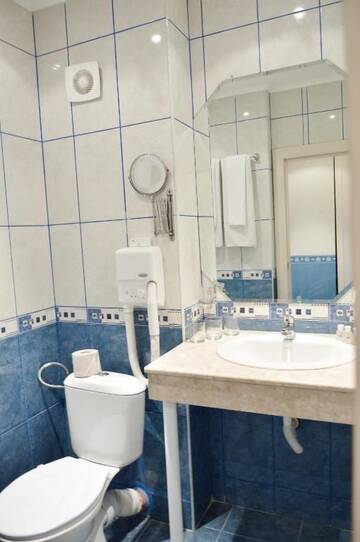 Фото номера Двухместный номер с 1 кроватью Отель Aphrodite Hotel г. Золотые Пески 11