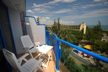 Фото номера Двухместный номер с 1 кроватью Отель Aphrodite Hotel г. Золотые Пески 13