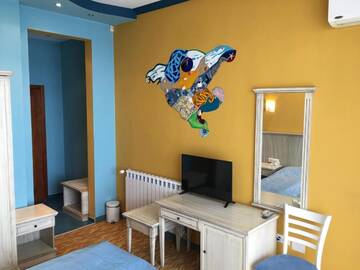 Фото номера Двухместный номер с 1 кроватью и балконом, вид на море Отель Brigantina Beach Hotel г. Золотые Пески 4