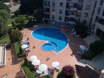 Фото номера Апартаменты с видом на море Апарт-отели Apart Complex Amphora Palace г. Золотые Пески 2