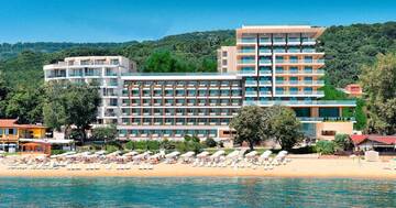 Фото номера Полулюкс с боковым видом на море Отель Grifid Vistamar Hotel - 24 Hours Ultra All inclusive г. Золотые Пески 3