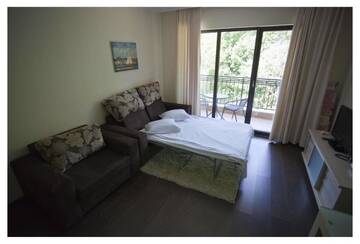 Фото номера Номер-студио (для 2 взрослых и 1 ребенка) Апарт-отели Bendita Mare Aparthotel г. Золотые Пески 7