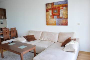 Фото номера Апартаменты с 1 спальней и балконом с видом на море Апарт-отели Cabacum Beach Residence г. Золотые Пески 6